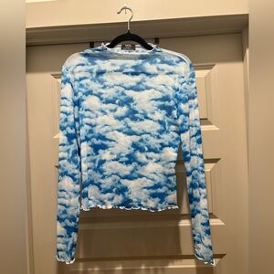 Dressed In LALA Mesh Top in Secret Sky Society